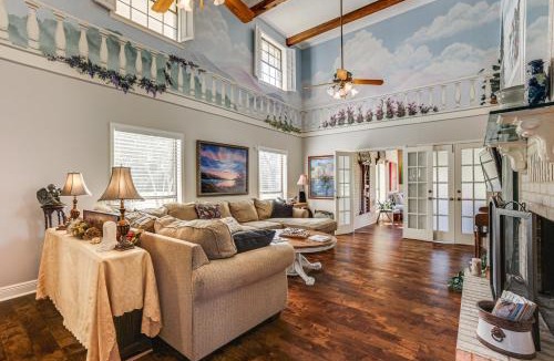 Madisonville House | Spacious Madisonville Estate w/Grill & Pond Views
