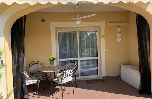 Pizzo Apartment | Spacious, modern ground floor apartment, private patio and garden, mosquito nets