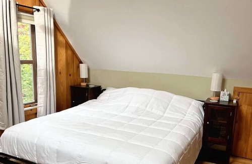 Stratton House | Spacious Mtn Home with Hot Tub, fire pit