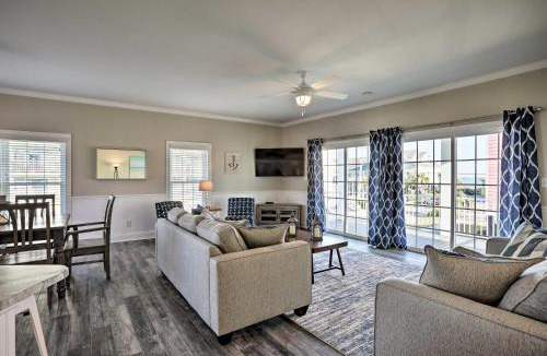 Garden City House | Spacious Murrells Inlet Hub with Pool, Walk to Shore