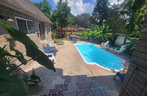 Conroe House | Spacious, Nature lover's, kayaking retreat, with heated pool on private lake.