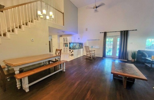 Conroe House | Spacious, Nature lover's, kayaking retreat, with heated pool on private lake.