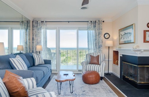 Shell Island Condo | Spacious Oceanfront 3BR Condo in WrightsvilleDunes