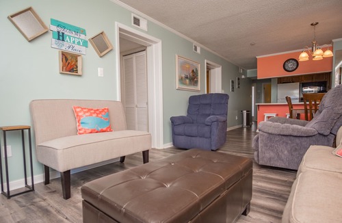 Garden City Condo | Spacious Ocean front first floor pool side Condo in Garden City Beach 3BR 3BA
