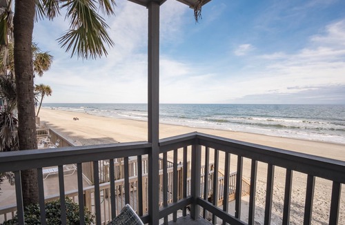 Garden City Condo | Spacious Ocean front first floor pool side Condo in Garden City Beach 3BR 3BA