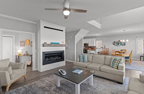 Kure Beach House | Spacious Oceanfront House, Dog Friendly, Ocean Front, Private Beach Access!