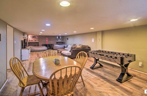 Ogallala House | Spacious Ogallala Retreat w/Game Room & Fire Pit