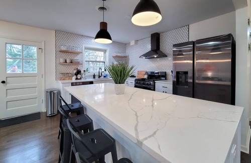 Fox Valley House | Spacious open concept home w/game room + firepit