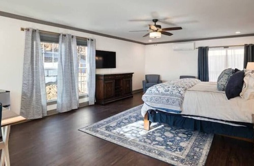 Parkville Apartment | Spacious Penthouse on Historic Main w/River Views!