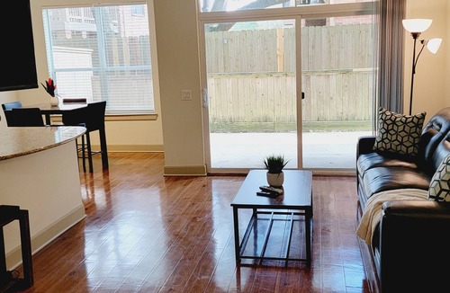 South Main Apartment | Spacious Pet Friendly 1BR Apt near Reliant NRG & Med Center