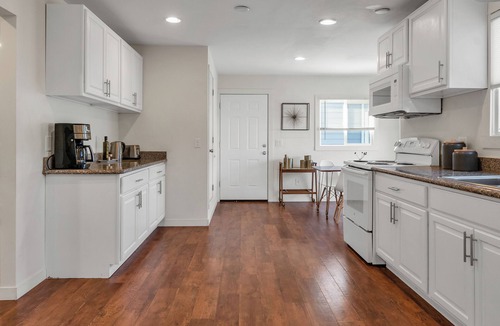 North Tabor House | Spacious, Pet-Friendly, Fenced Yard, King Bed, Office, Primary BDR on Main Level