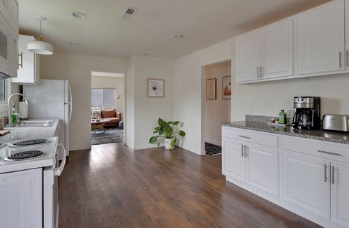 North Tabor House | Spacious, Pet-Friendly, Fenced Yard, King Bed, Office, Primary BDR on Main Level