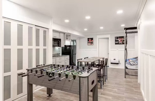 Cresco House | “Spacious Poconos Home Hot Tub Game Room & Theater”closed in Deck + Fire Pit