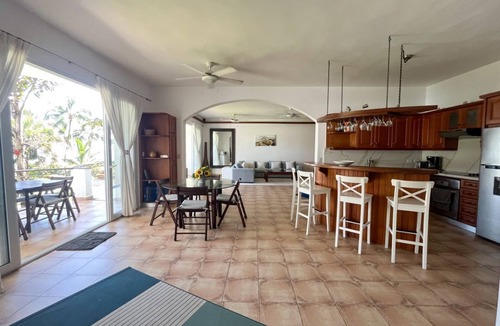 Cabarete Apartment | Spacious & quiet 3 BR Apt. with ocean view