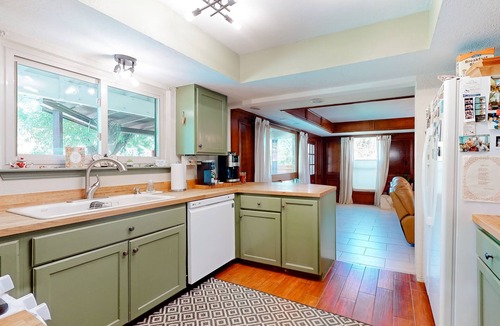 Brushy Creek House | Spacious, quiet suburban home on two acres with backyard pool, balcony, & pond