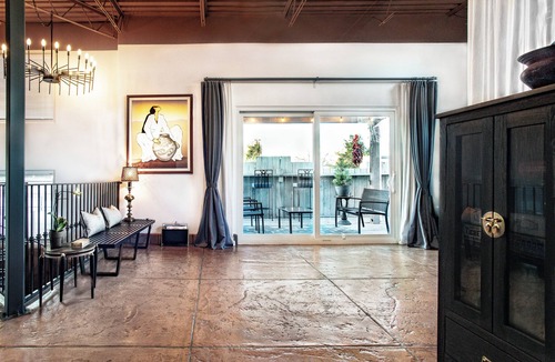 Santa Fe House | Spacious Railyard Loft w/Panoramic Balcony Views