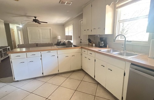 Muskogee House | Spacious ranch home in quiet neighborhood.