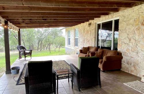 Mico House | Spacious Ranch House Perfect for a Family Glamping Getaway in Mico, Texas