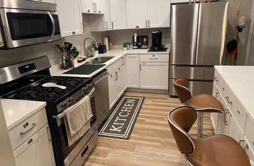 Champaign House | Spacious, remodeled 4-bedroom home with WiFi, AC, fire pit in charming Champaign