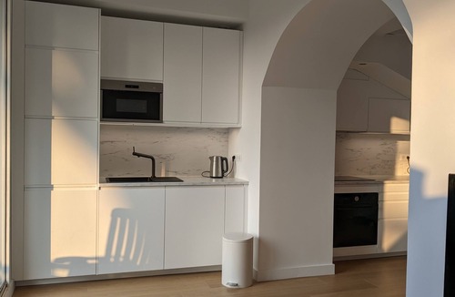 Le Pouliguen Apartment | Spacious renovated duplex with outdoor pool in wooded grounds + spa