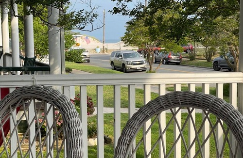Cape Charles House | Spacious restored 1914 historic home steps from the beach.