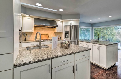 Rochester House | Spacious Rochester Home w/Heated Pool & Hot Tub!