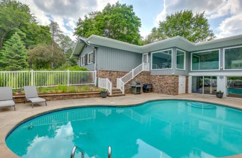 Rochester House | Spacious Rochester Home w/Heated Pool & Hot Tub!