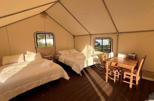 Klamath House | Spacious Safari Tent, Perfect for a Northern California Glamping Getaway near Fern Canyon