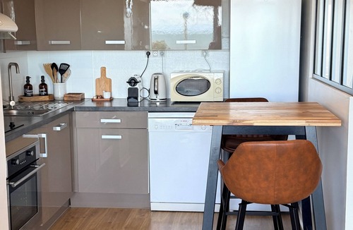 Le Grand Large Apartment | Spacious seafront apartment, Clim, splendid view, secure parking.