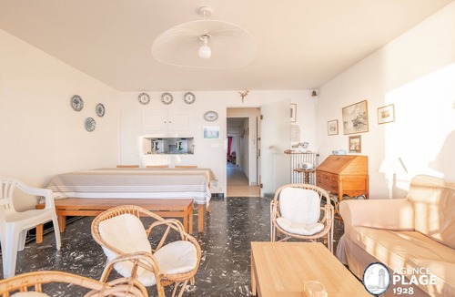 Les Sables d'Olonne Apartment | Spacious Seafront Apartment with Balcony, Near Beach and Shops