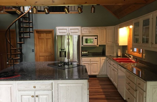 Naples House | Spacious Sebago Lake waterfront house with game room, hot tub, and covered deck.