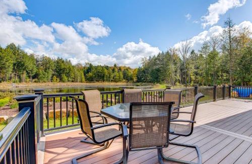 Granville Summit House | Spacious & Secluded Forksville Home: Fire Pit