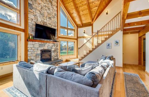 Granville Summit House | Spacious & Secluded Forksville Home: Fire Pit
