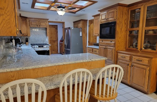 Frederick House | Spacious small town retreat with inground pool and privacy fence.