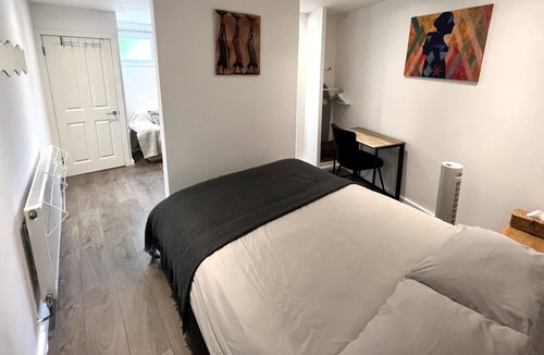 Downham Apartment | Spacious Studio Flat with Walk-in Shower