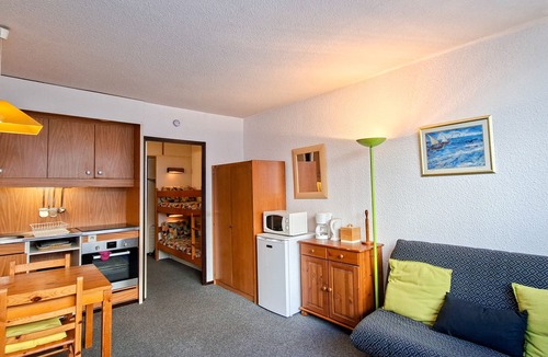 Flaine Apartment | Spacious studio for 4 near the slopes