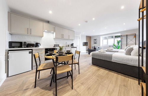 Southgate Green Apartment | Spacious Studio- 20min to Central London