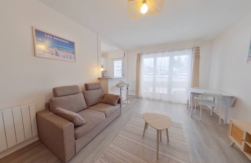 Les Rousses Apartment | Spacious Studio, Quiet and Central