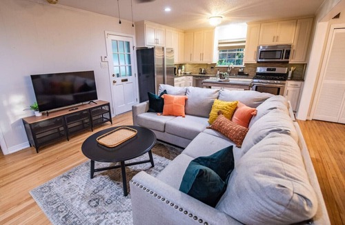 Little Rock House | Spacious, stylish home with fenced yard!