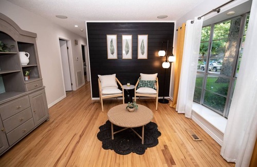 Little Rock House | Spacious, stylish home with fenced yard!