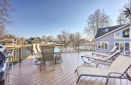 Syracuse House | Spacious Syracuse Getaway with Waterfront Deck!