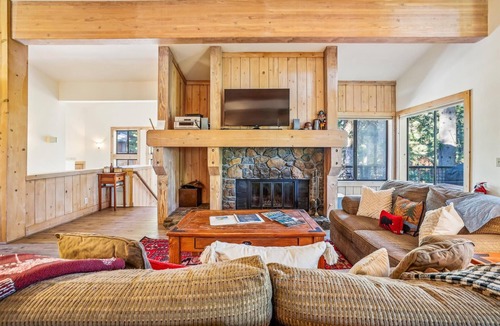 Tahoe City Condo | Spacious Townhome in the Trees Rocky Ridge Unit #75