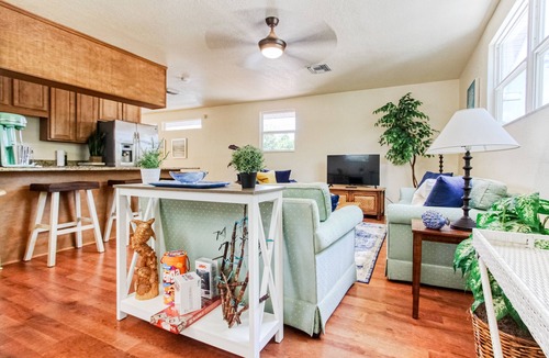 Jungle Terrace Apartment | Spacious two-bedroom apartment with private, heated pool (near beaches)