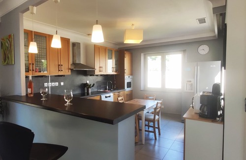 Montblanc House | Spacious villa with large plot and above ground pool.