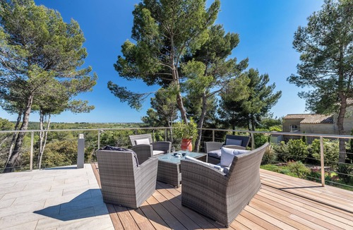 Grabels Villa | Spacious villa with swimming pool and beautiful view