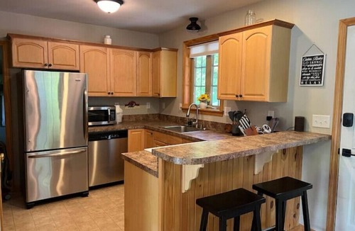 Thornton House | Spacious White Mt. Home - Outdoor Fireplace, Grill & Games