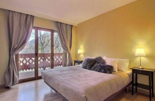 Champery Apartment | Spacious with large garden 4 min walk cable car