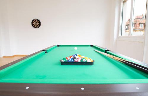 Sihlfeld Apartment | Spacious Zurich flat with game room & pool table