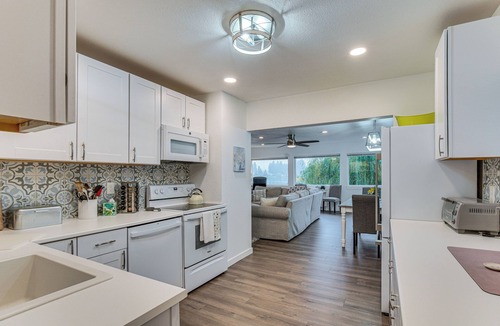 Fort Lewis House | Spanaway Lakefront House: Dock, Fire Pit