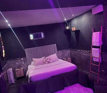 Gonesse Apartment | spapurple95 Suite romantique avec jacuzzi privatif